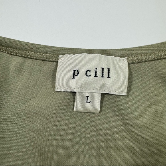 P Cill Ada Tank Top Green Super Soft Modal Blend - Picture 5 of 7